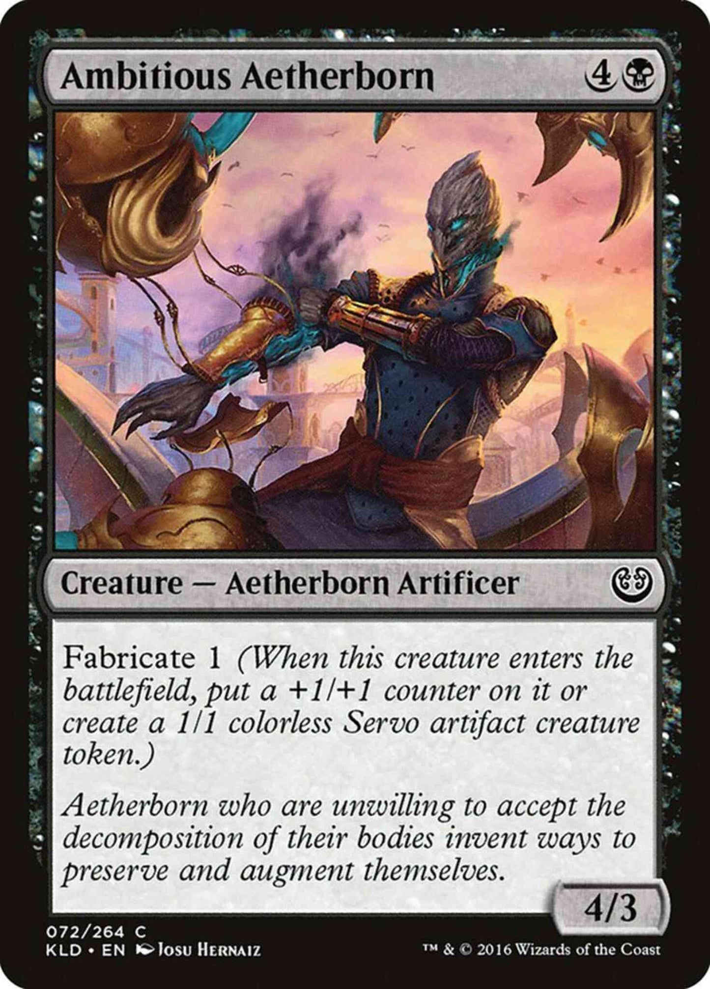 Ambitious Aetherborn [72] [Kaladesh] [Non-Foil]