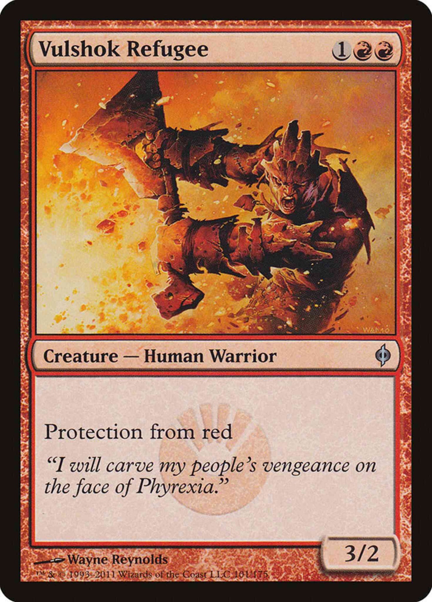 Vulshok Refugee [101] [New Phyrexia] [Non-Foil]