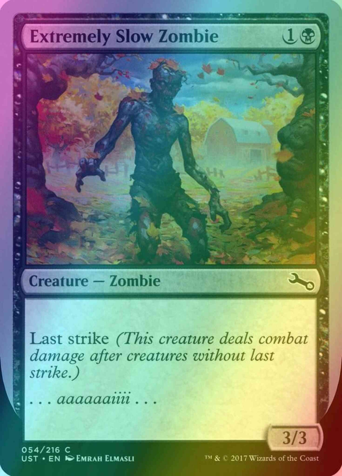 Extremely Slow Zombie [54b] [b] [Unstable] [Foil]