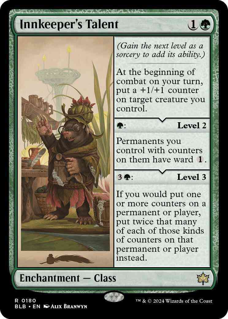 Innkeeper's Talent [180] [Bloomburrow] [Non-Foil]