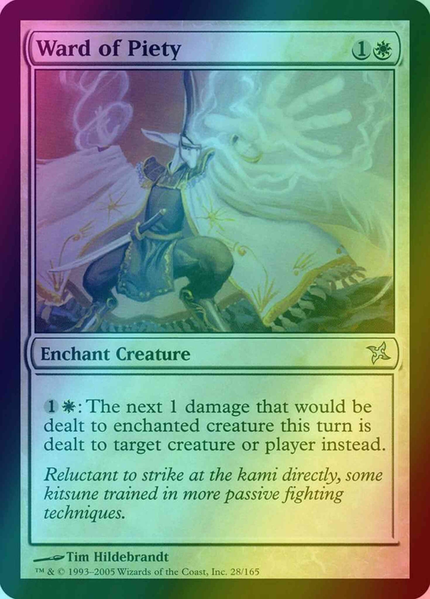 Ward of Piety [28] [Betrayers of Kamigawa] [Foil]