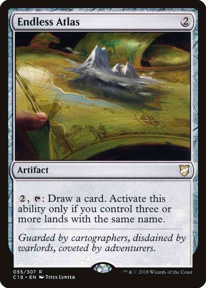 Endless Atlas [55] [Commander 2018] [Non-Foil]