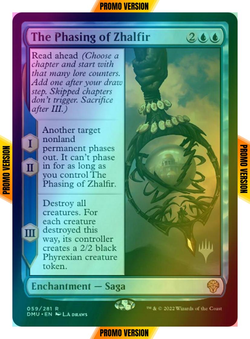 The Phasing of Zhalfir [59p] [Promo Pack] [Dominaria United: Promos] [Foil]