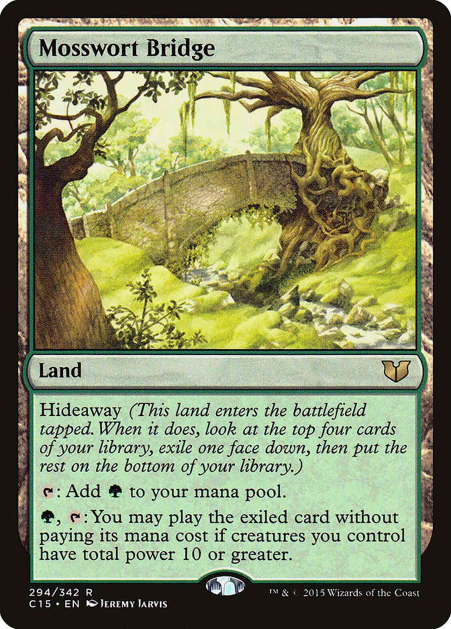 Mosswort Bridge [294] [Commander 2015] [Non-Foil]