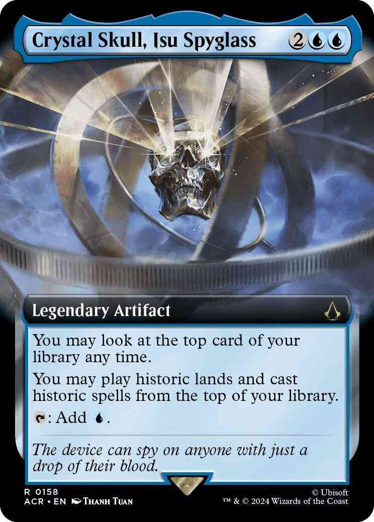 Crystal Skull, Isu Spyglass [158] [Extended Art] [Assassin's Creed] [Non-Foil]