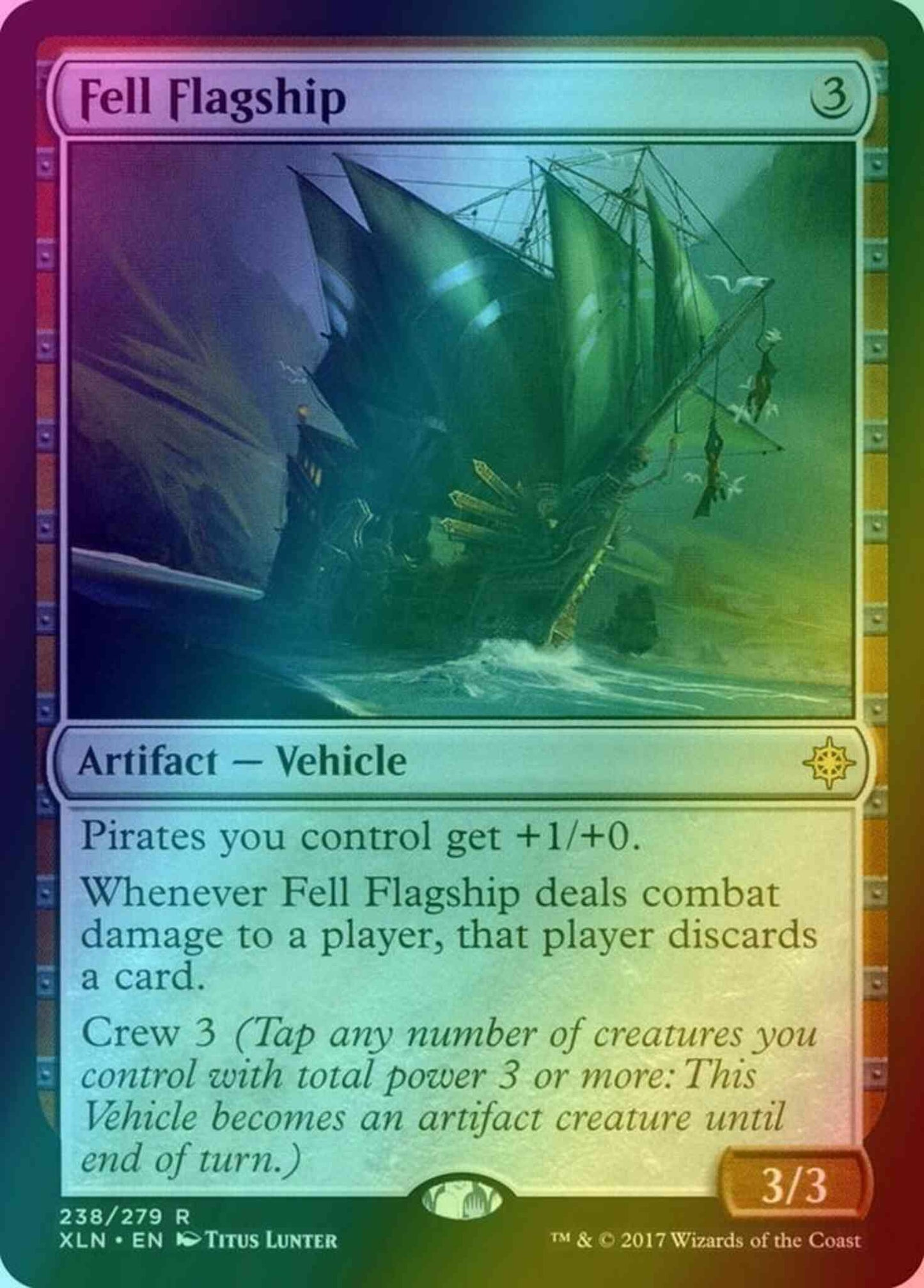 Fell Flagship [238] [Ixalan] [Foil]