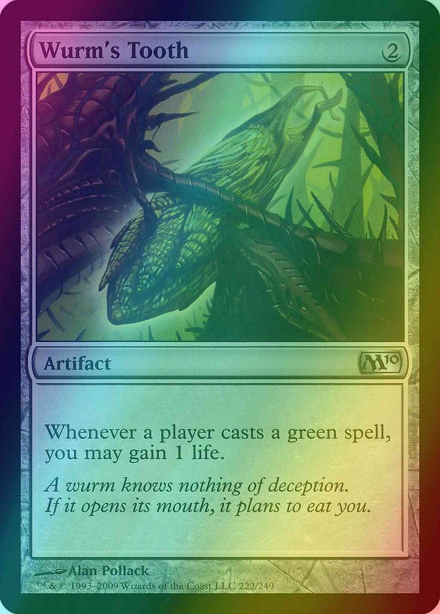 Wurm's Tooth [222] [Magic 2010] [Foil]