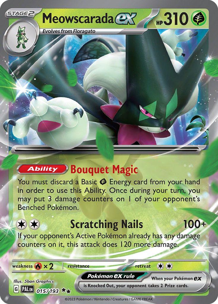 Meowscarada ex - 015/193 - Double Rare [sv02-015] [Ultra]