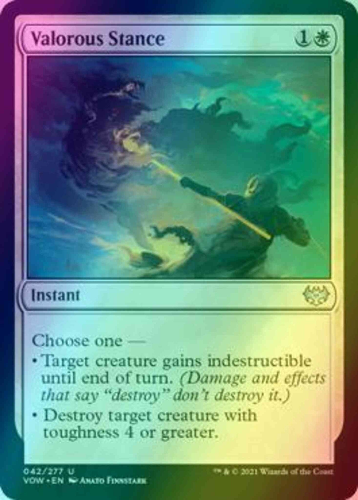 Valorous Stance [42] [Innistrad: Crimson Vow] [Foil]