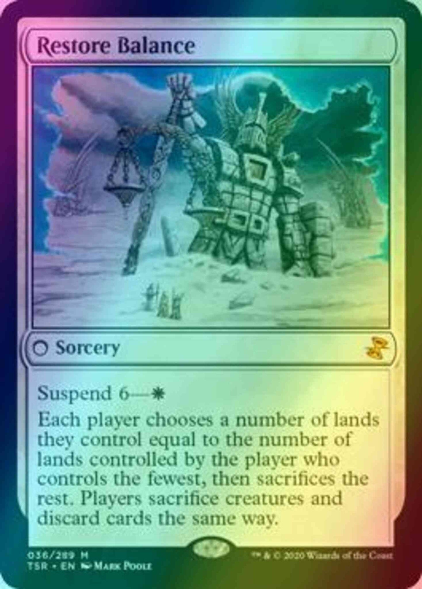 Restore Balance [36] [Time Spiral Remastered] [Foil]