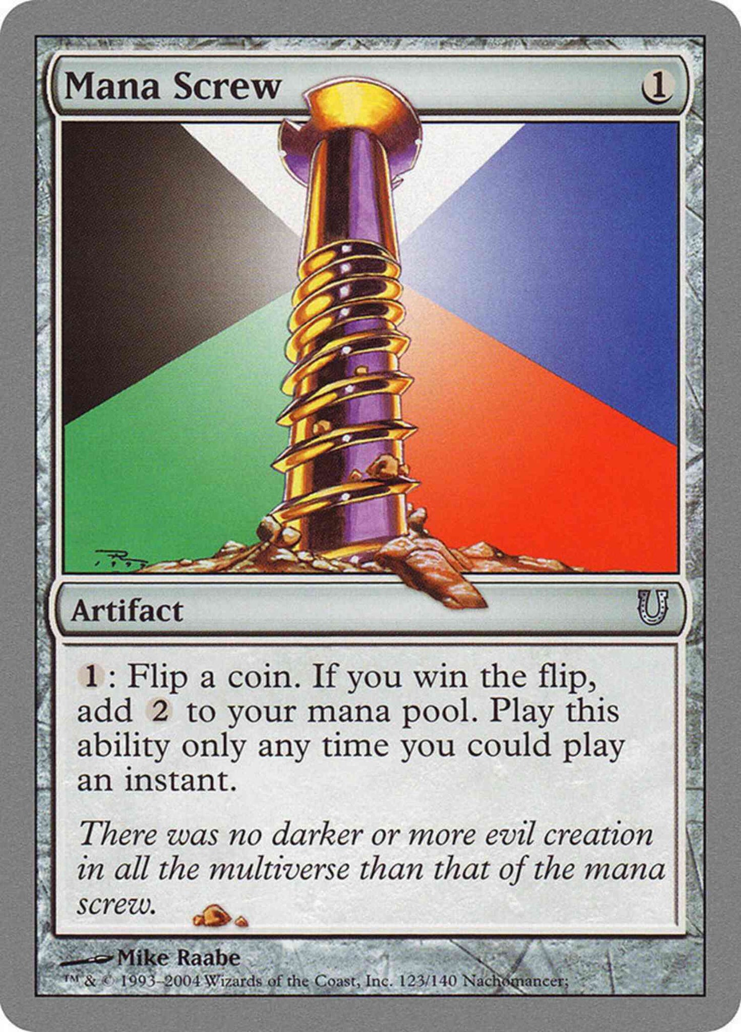 Mana Screw [123] [Unhinged] [Non-Foil]