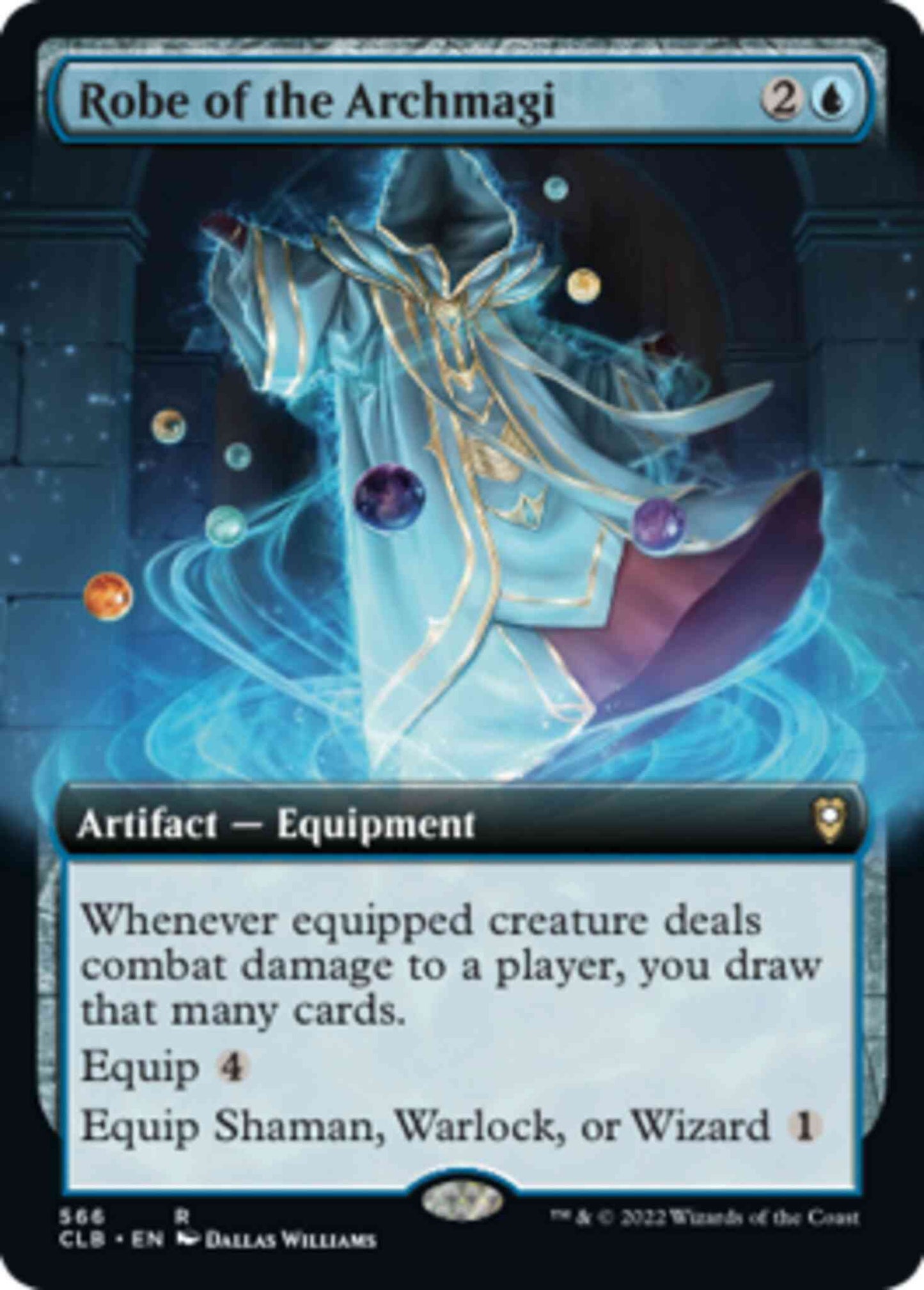Robe of the Archmagi [566] [Extended Art] [Commander Legends: Battle for Baldur's Gate] [Non-Foil]