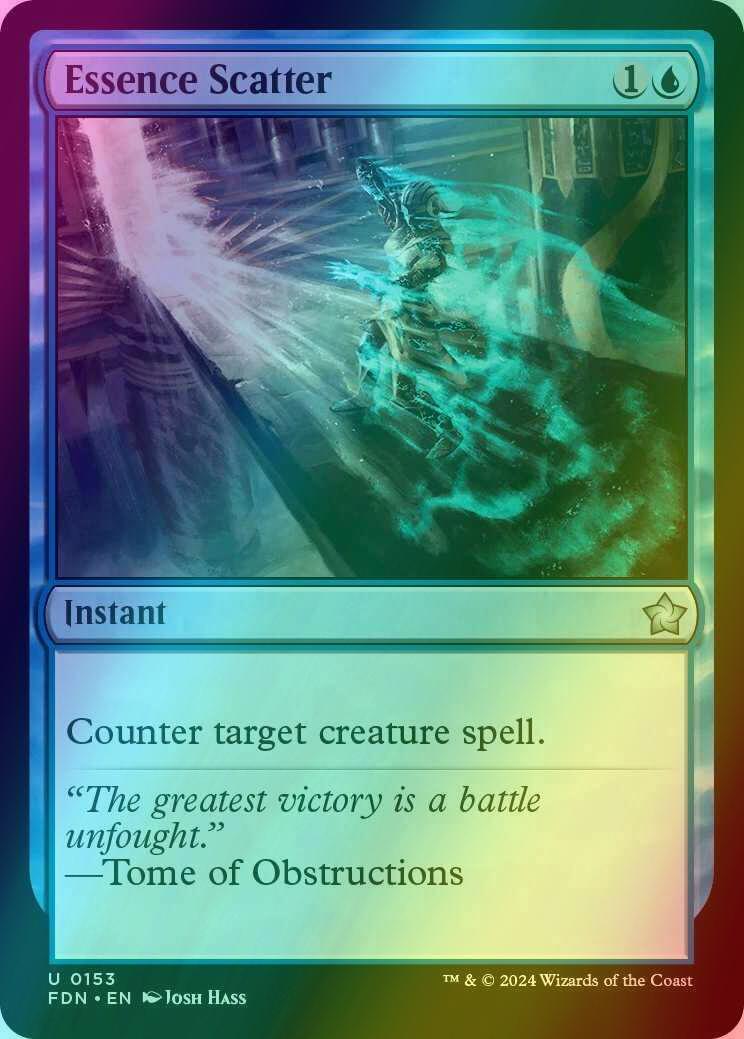 Essence Scatter [153] [Foundations] [Foil]