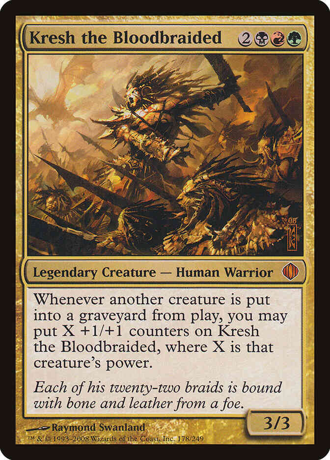 Kresh the Bloodbraided [178] [Shards Of Alara] [Non-Foil]