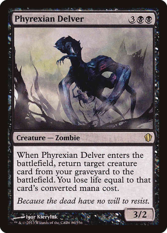 Phyrexian Delver [86] [Commander 2013] [Non-Foil]