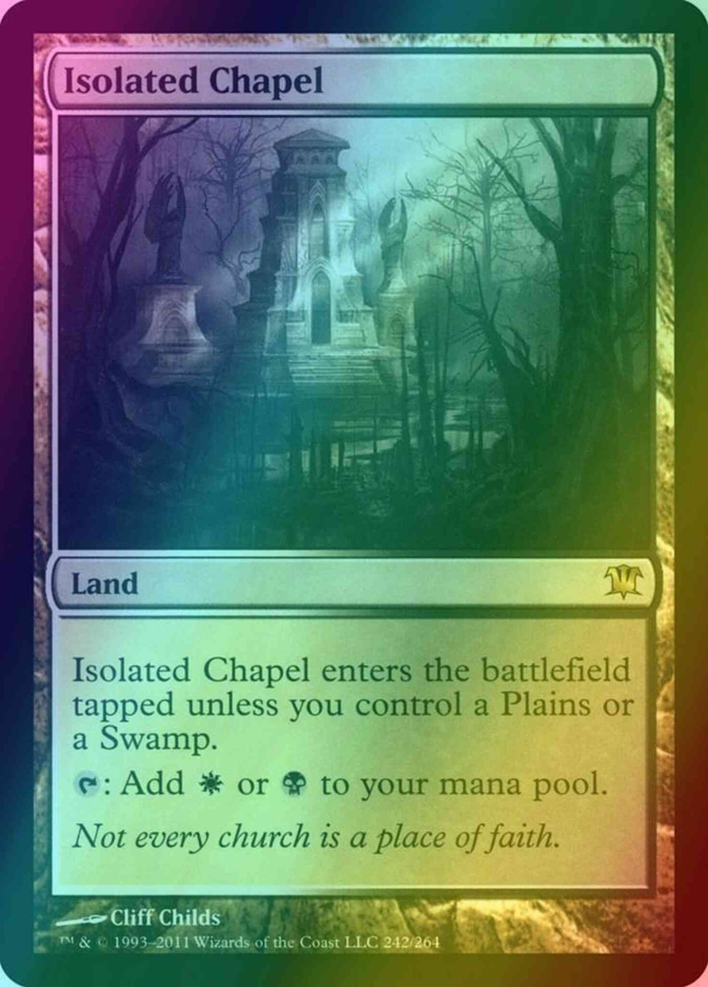 Isolated Chapel [242] [Innistrad] [Foil]