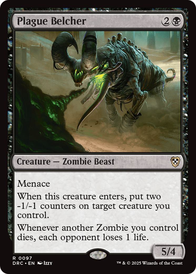 Plague Belcher [97] [Aetherdrift: Commander] [Non-Foil]