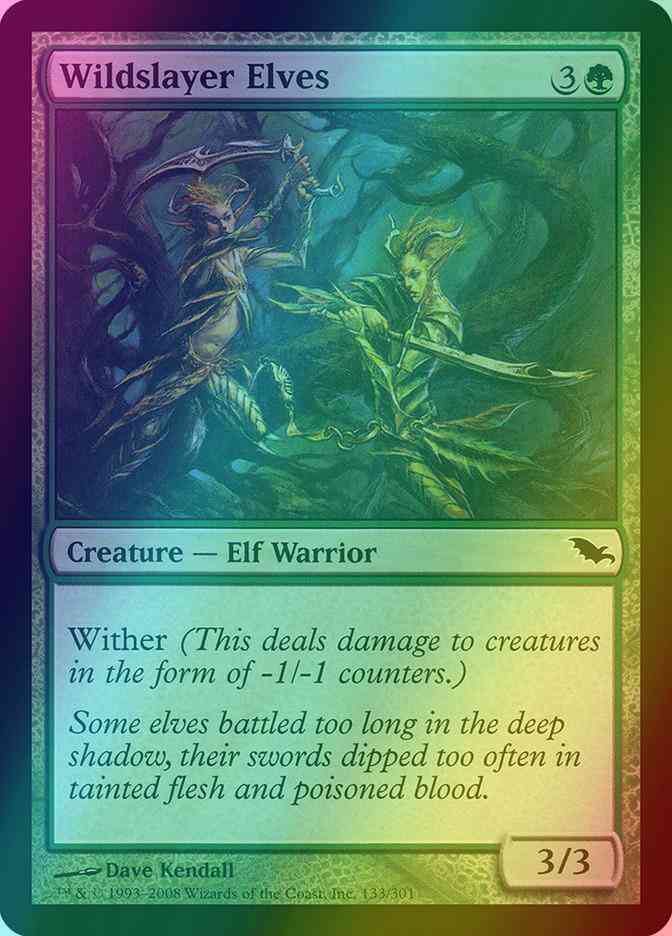 Wildslayer Elves [133] [Shadowmoor] [Foil]
