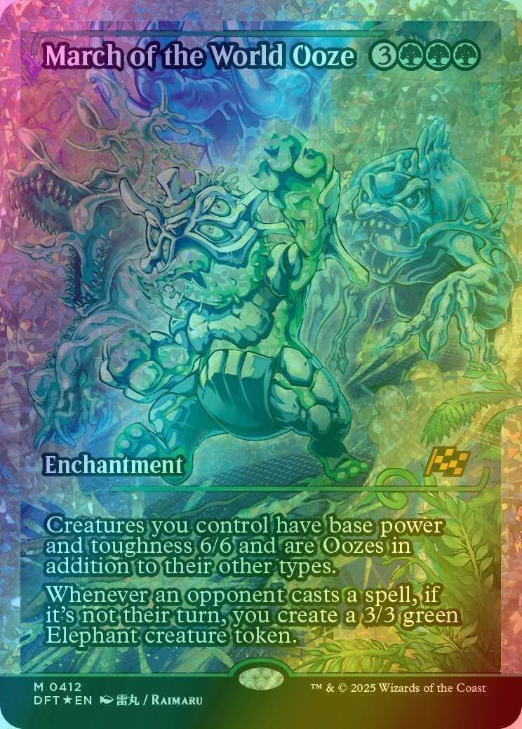 March of the World Ooze [412] [Japan Showcase] [Aetherdrift] [Fracture Foil]