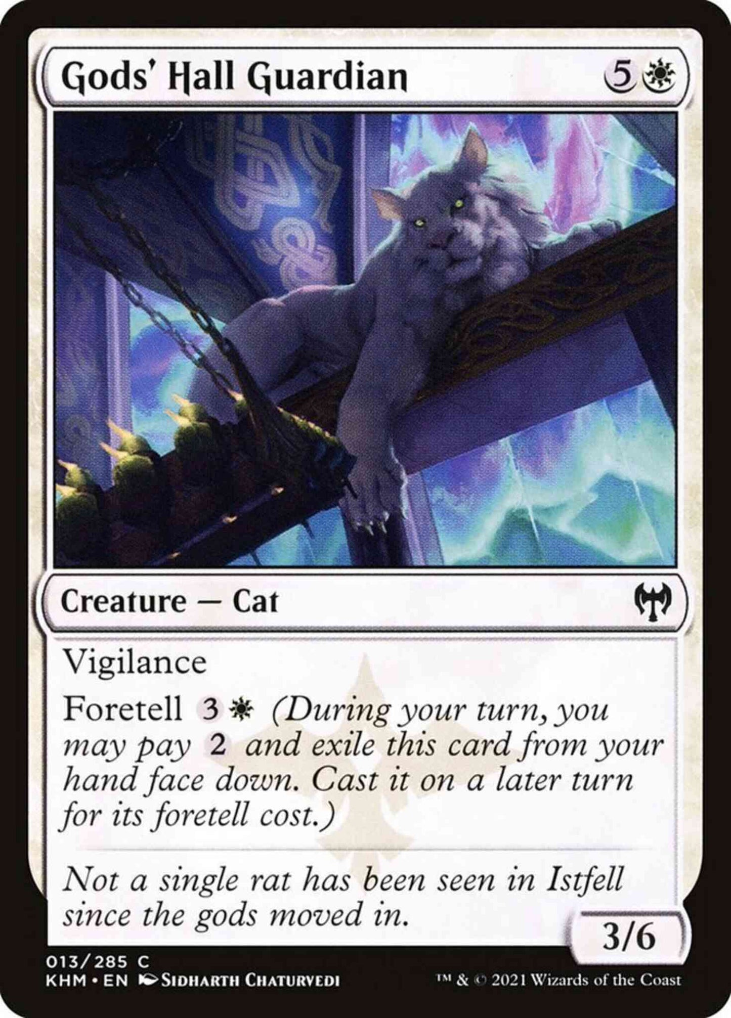 Gods' Hall Guardian [13] [Kaldheim] [Non-Foil]