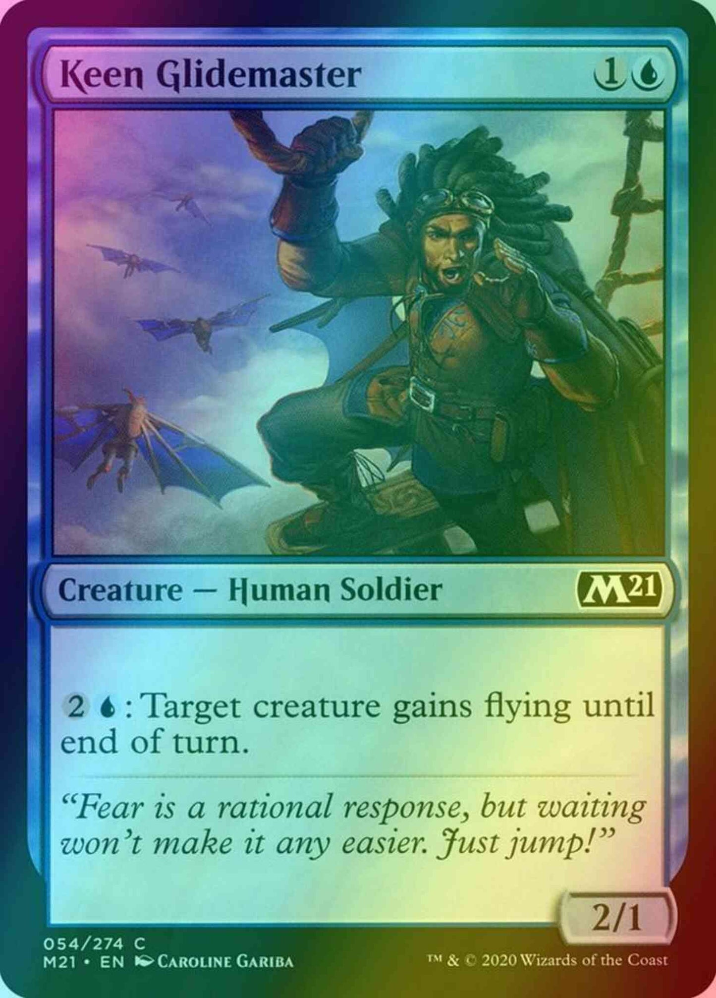 Keen Glidemaster [54] [Core Set 2021] [Foil]