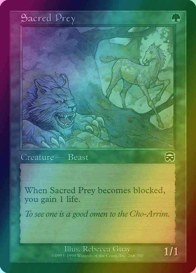 Sacred Prey [268] [Mercadian Masques] [Foil]