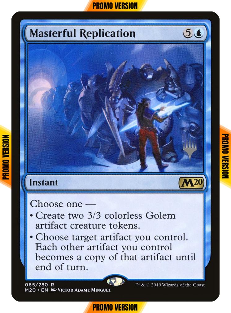 Masterful Replication [65p] [Promo Pack] [Core Set 2020 Promos] [Non-Foil]