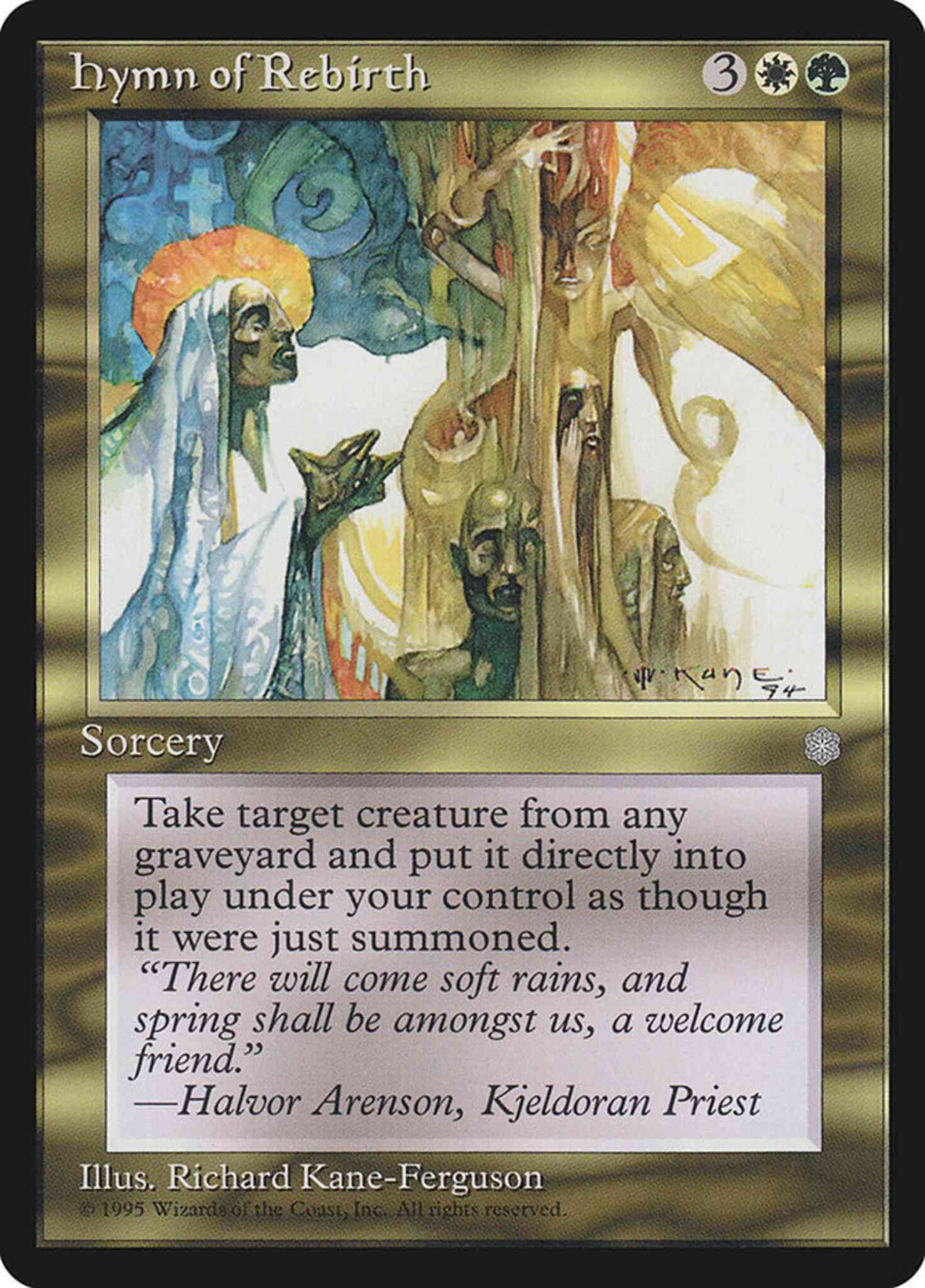 Hymn of Rebirth [295] [Ice Age] [Non-Foil]