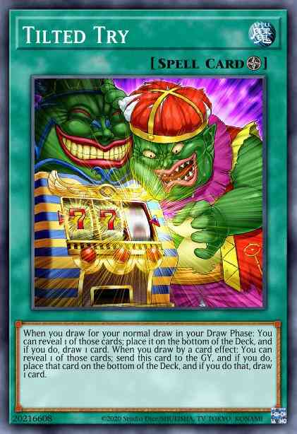 Tilted Try - BLVO-EN066 - Common - 1st Edition