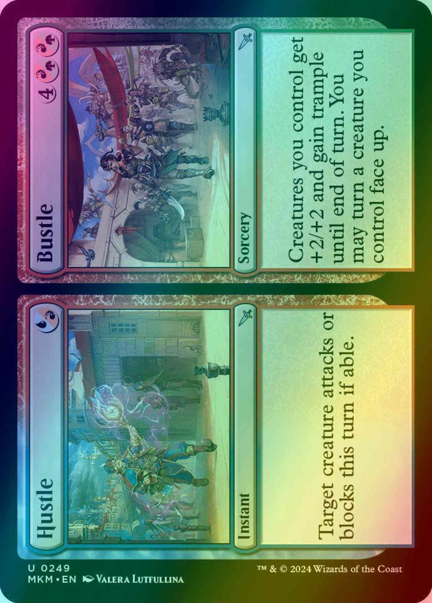 Hustle // Bustle [249] [Murders at Karlov Manor] [Foil]