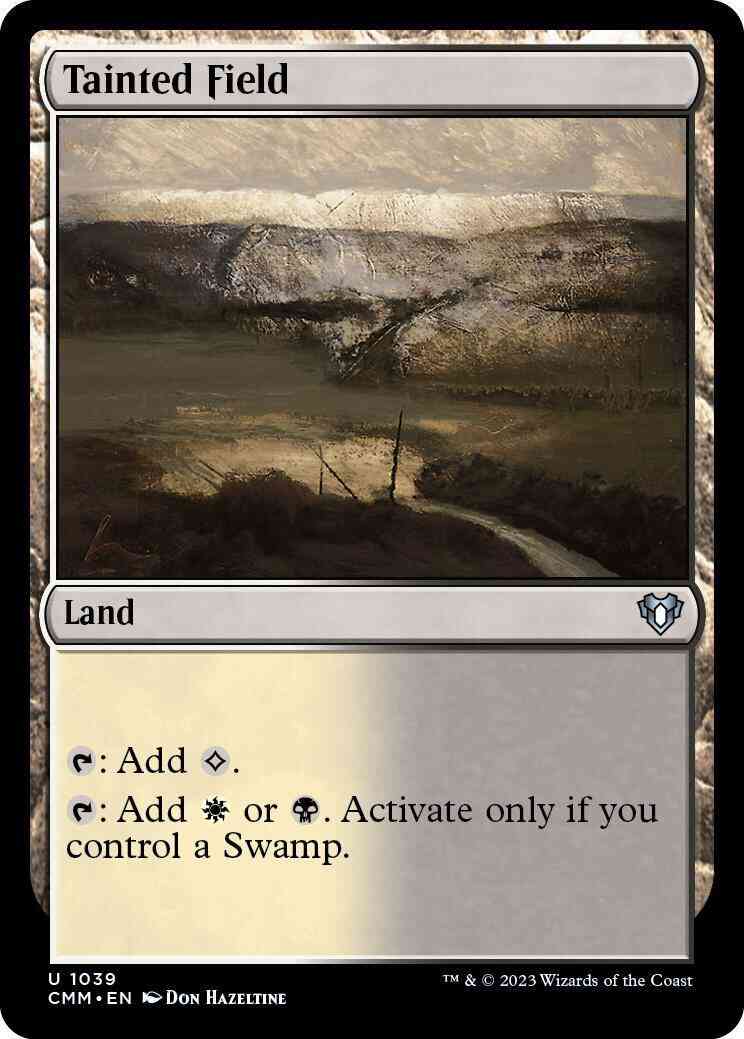 Tainted Field [1039] [Commander Masters] [Non-Foil]
