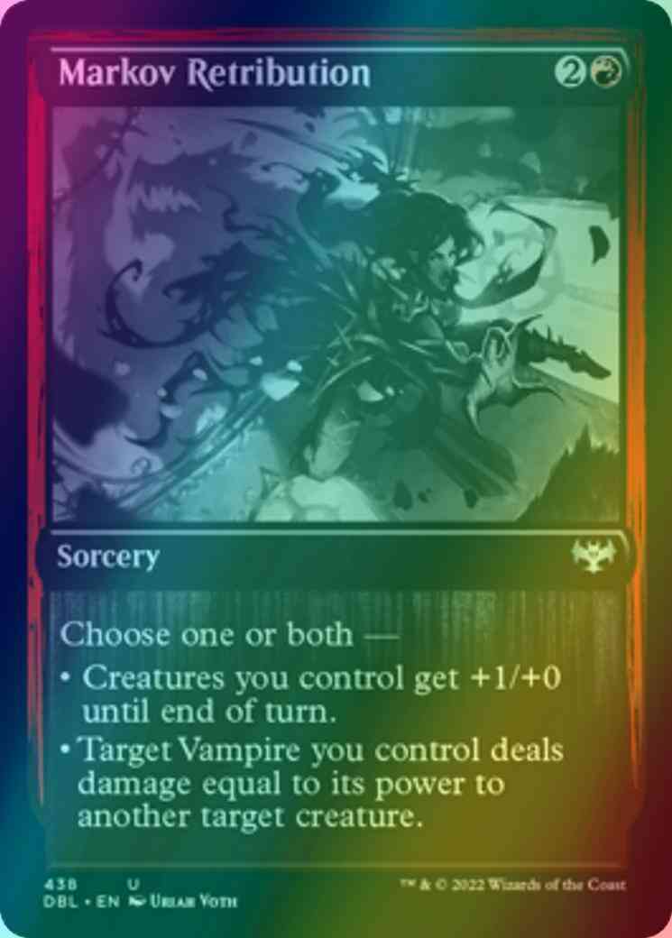 Markov Retribution [438] [Innistrad: Double Feature] [Foil]