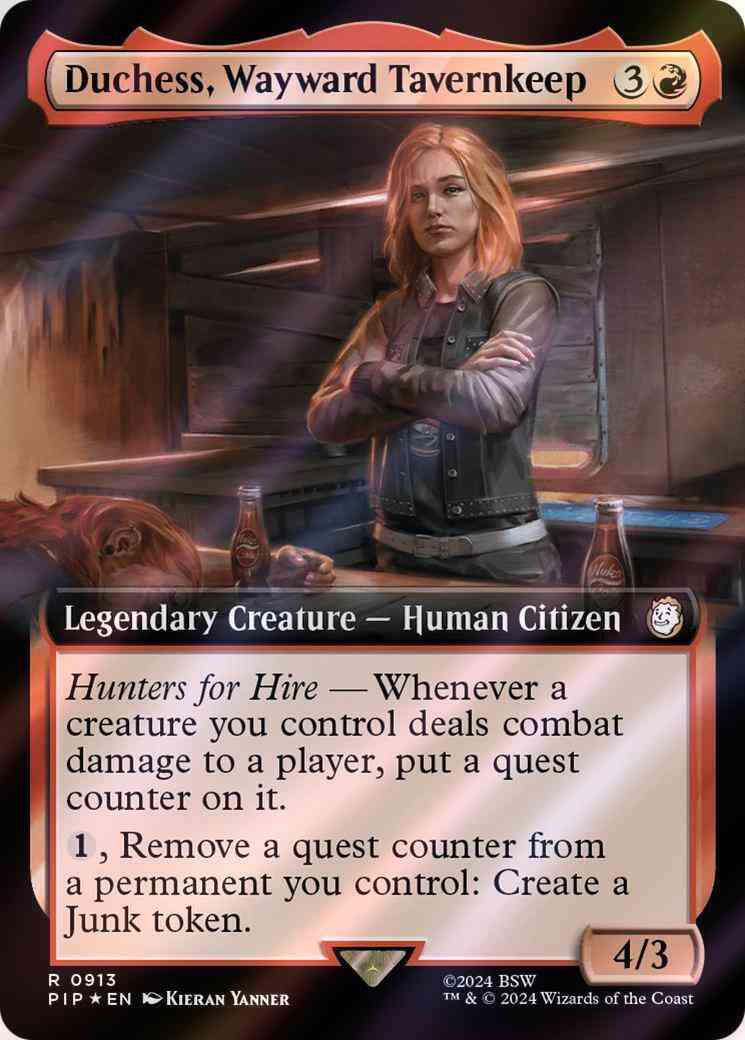 Duchess, Wayward Tavernkeep [913] [Extended Art] [Fallout] [Surge Foil]