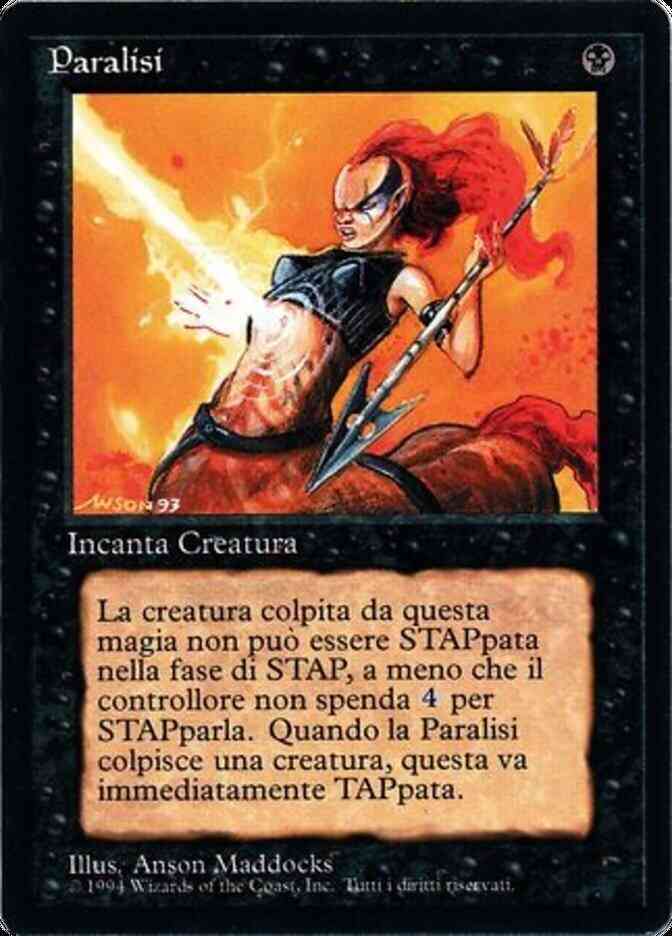 Paralyze - Italian [121] [Foreign Black Border: Italian] [Non-Foil]