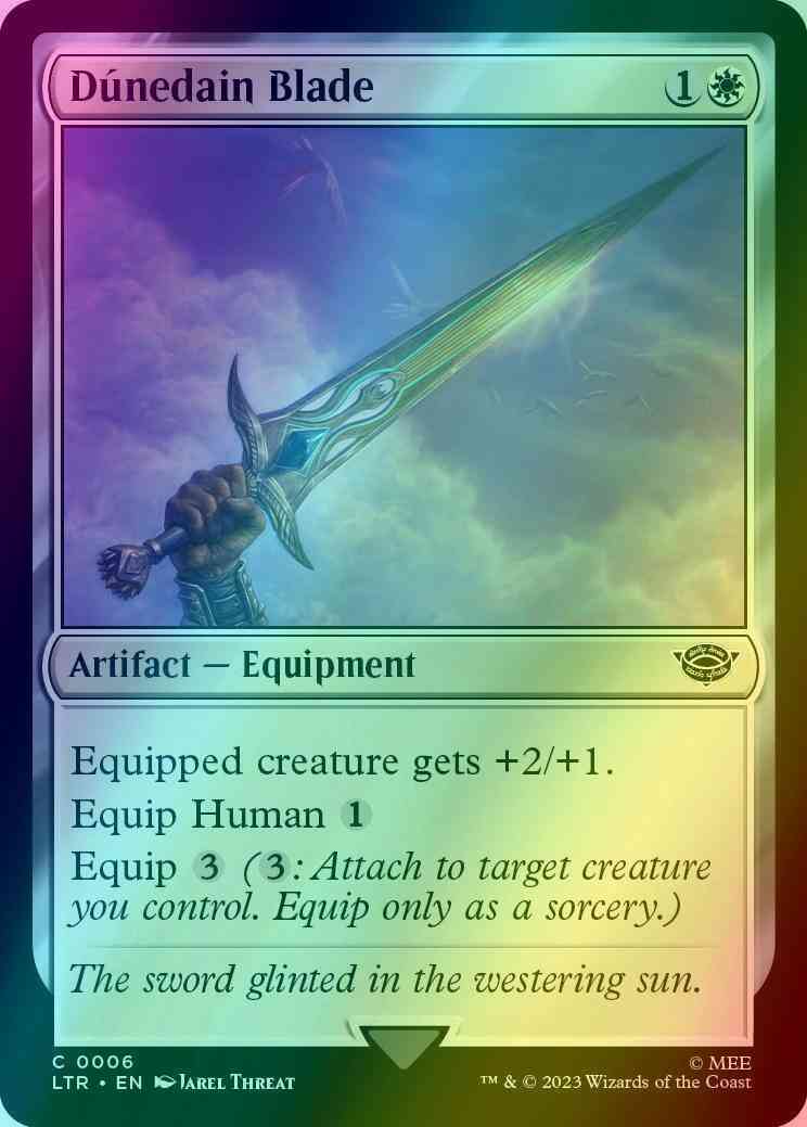 Dúnedain Blade [6] [The Lord of the Rings: Tales of Middle-earth] [Foil]