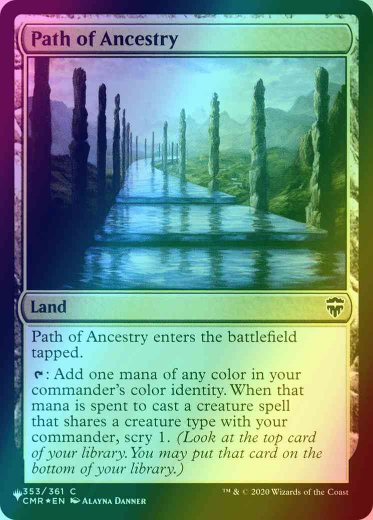 Path of Ancestry [CMR-353] [The List] [Foil]