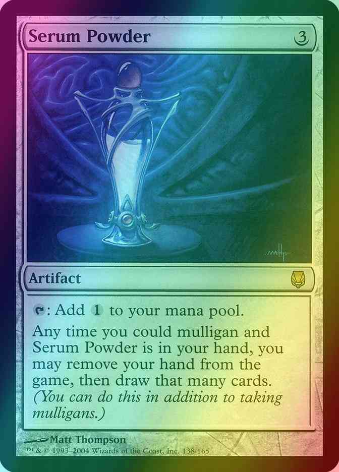 Serum Powder [138] [Darksteel] [Foil]