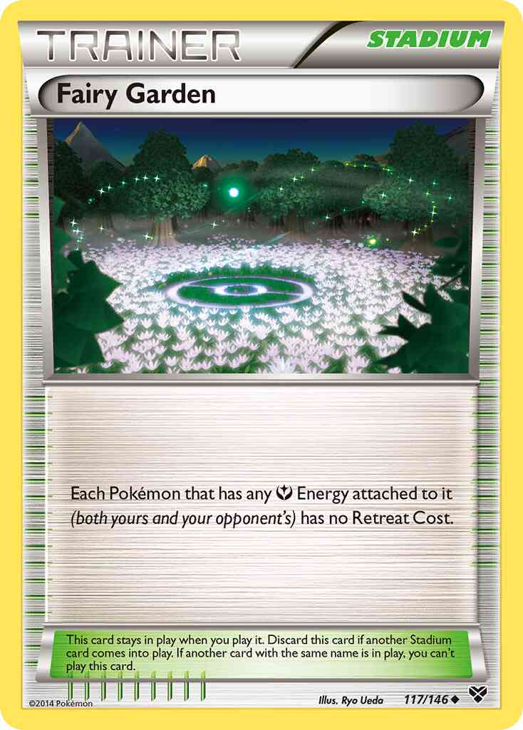 Fairy Garden - 117/146 - Uncommon [xy1-117] [Reverse Holo]