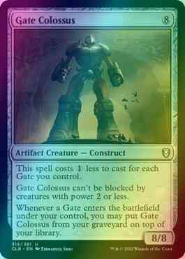 Gate Colossus [315] [Commander Legends: Battle for Baldur's Gate] [Foil]