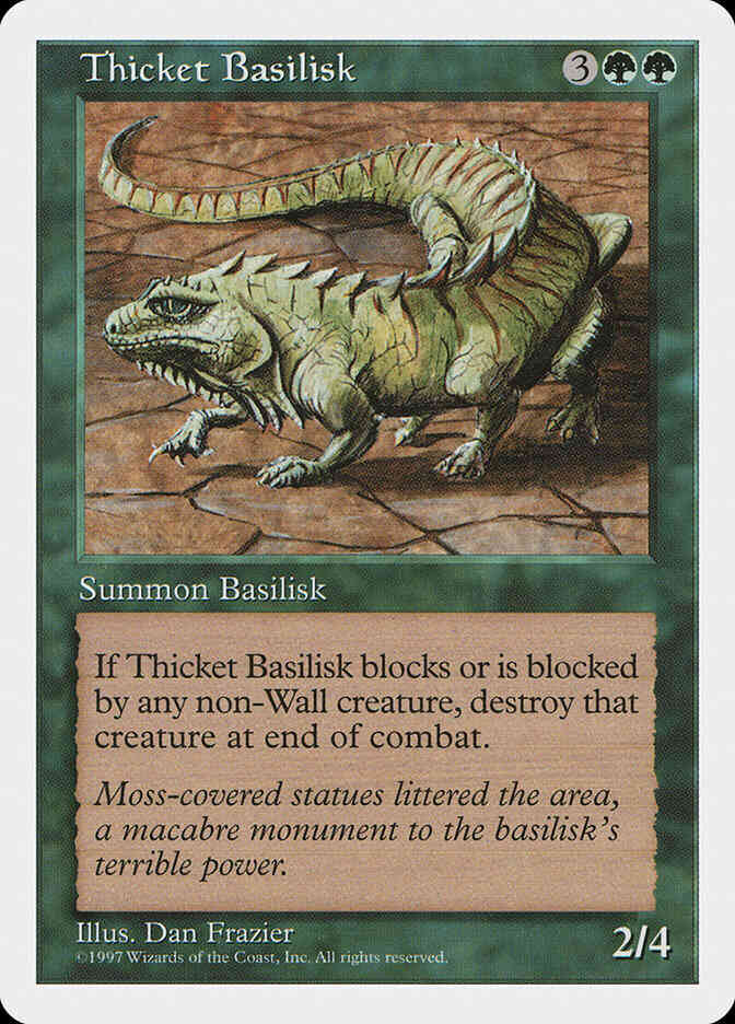 Thicket Basilisk [331] [Fifth Edition] [Non-Foil]