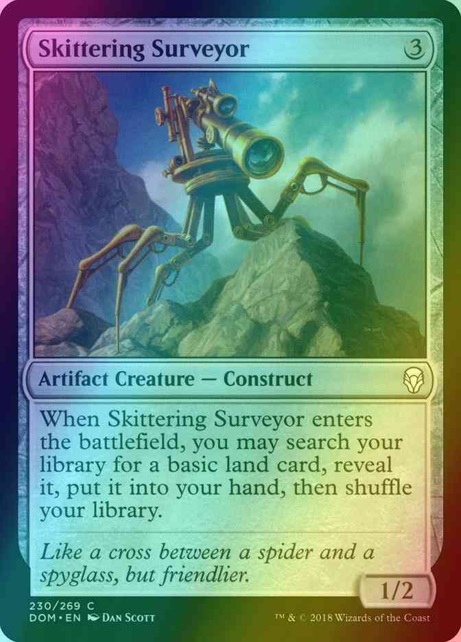 Skittering Surveyor [230] [Dominaria] [Foil]