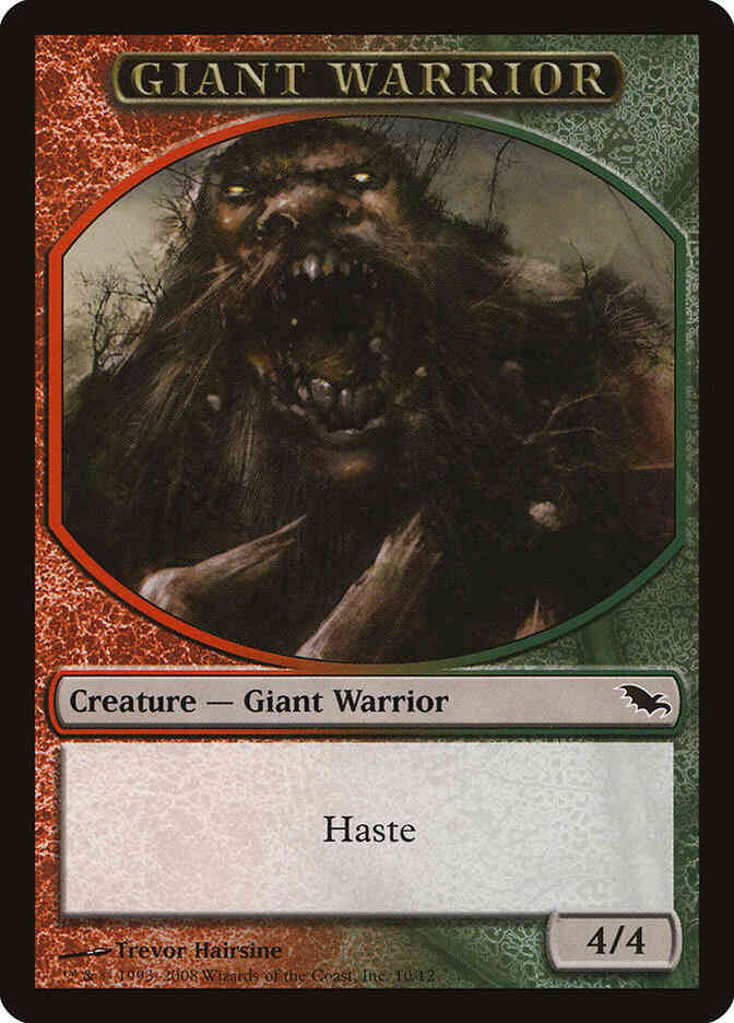 Giant Warrior Token [10] [Shadowmoor Tokens] [Non-Foil]