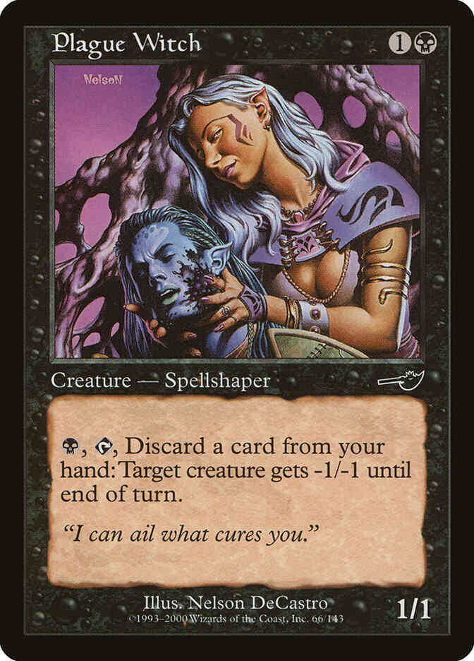 Plague Witch [66] [Nemesis] [Non-Foil]