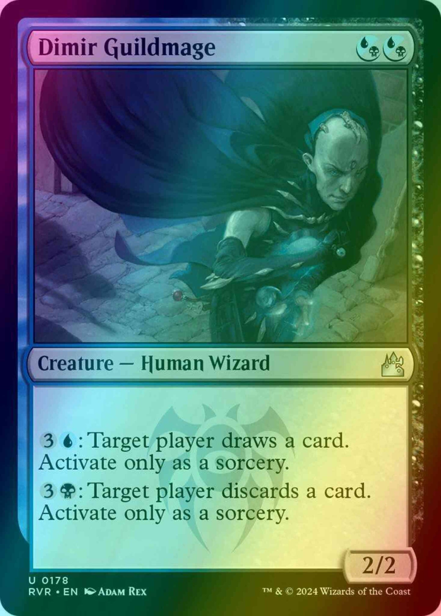 Dimir Guildmage [178] [Ravnica Remastered] [Foil]