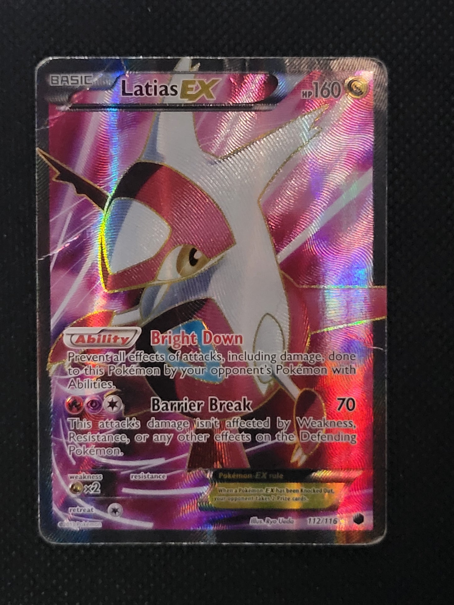 Latias-EX — Damaged|Rare Ultra — ID 17870