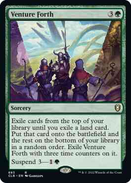 Venture Forth [683] [Commander Legends: Battle for Baldur's Gate] [Non-Foil]