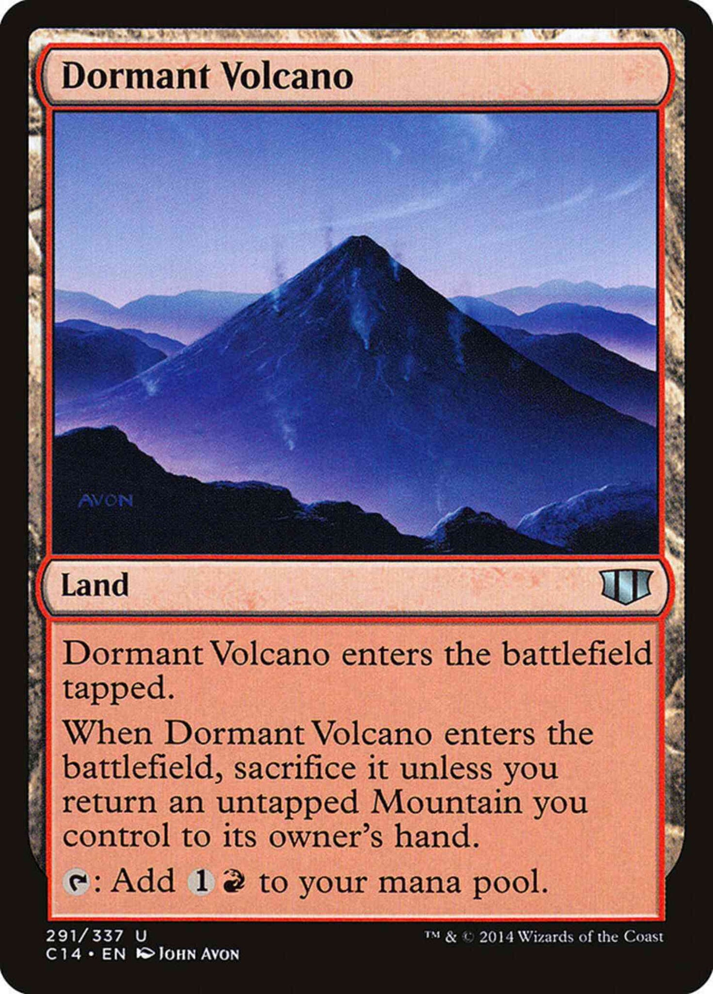 Dormant Volcano [291] [Commander 2014] [Non-Foil]