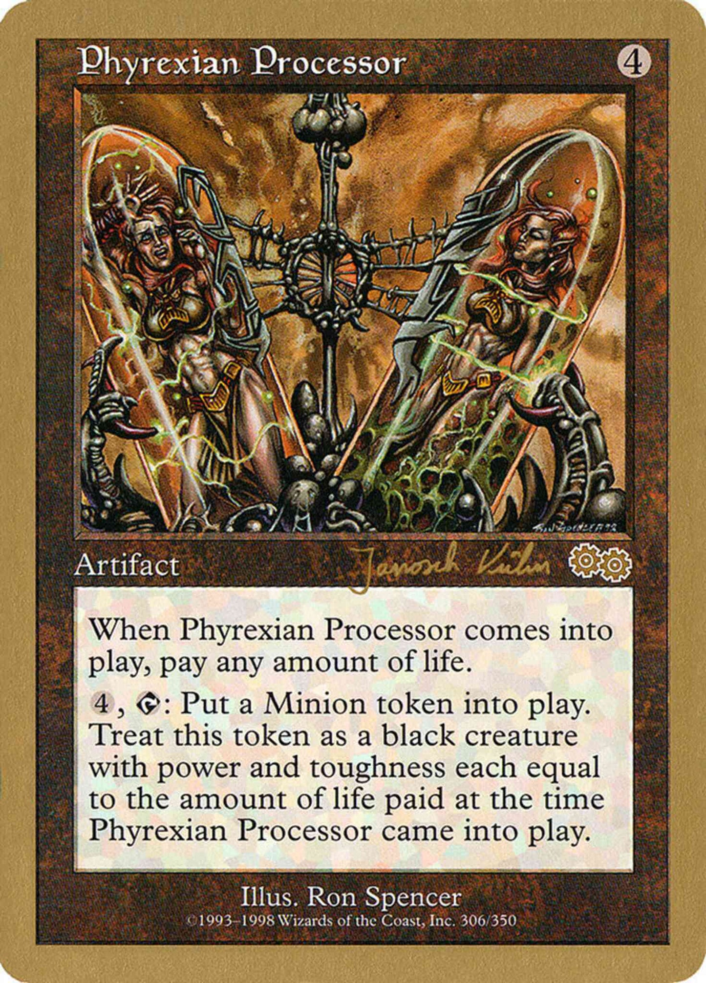 Phyrexian Processor [jk306] [Janosch Kuhn] [World Championship Decks 2000] [Non-Foil]