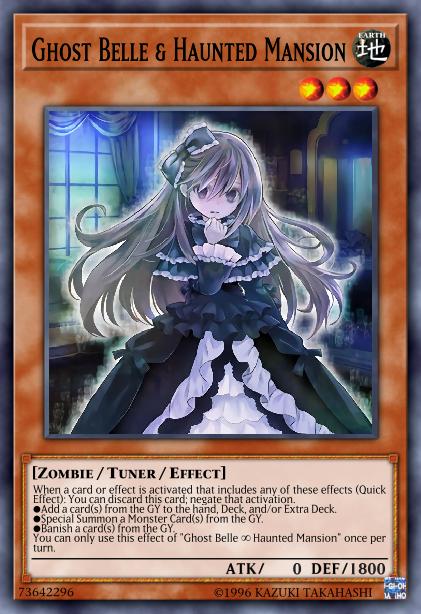 Ghost Belle & Haunted Mansion - FLOD-EN033 - Secret Rare - 1st Edition