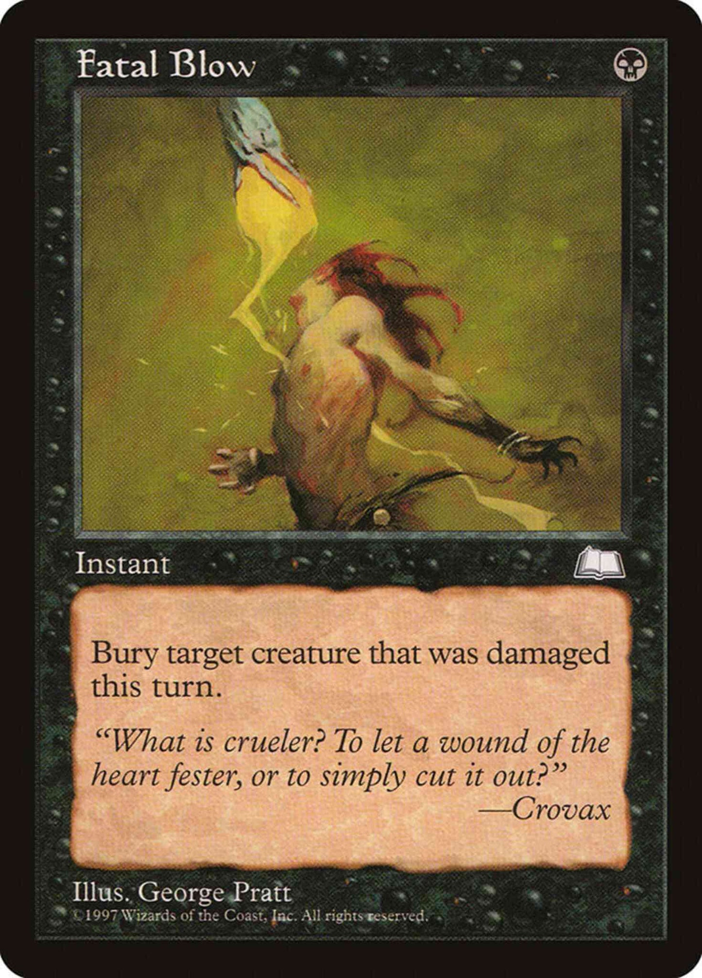 Fatal Blow [67] [Weatherlight] [Non-Foil]